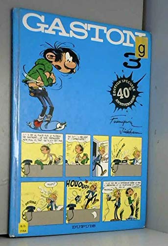 jaquette livre Gaston Tome 3