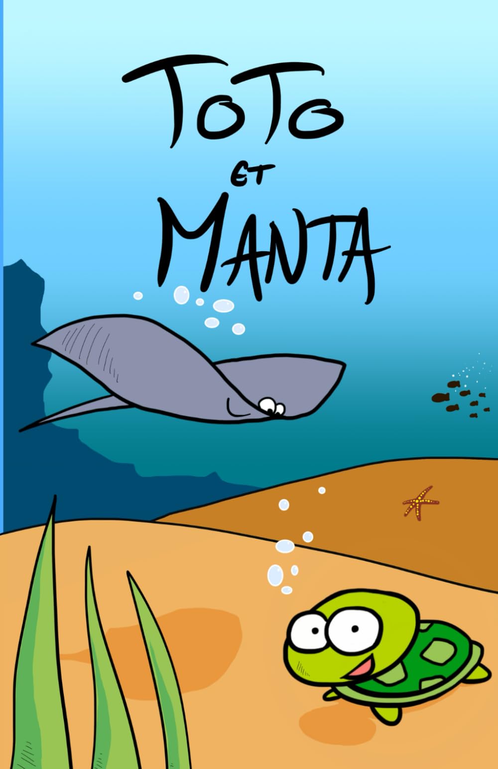jaquette livre Toto et Manta