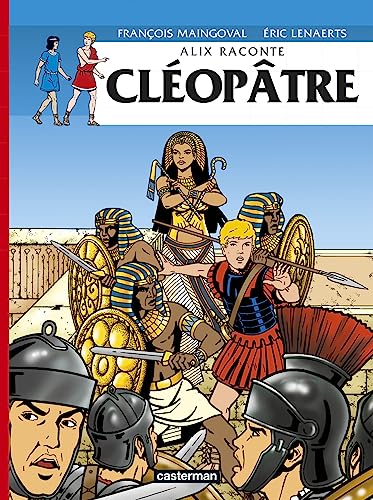 jaquette livre Alix Raconte - Cléopâtre
