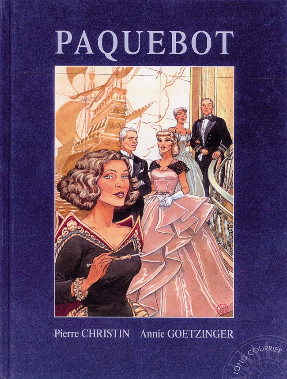 jaquette livre Long courrier, tome 14 : Paquebot