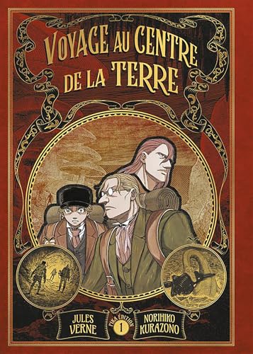 jaquette livre Voyage au Centre de la Terre - Edition Deluxe - Tome 1