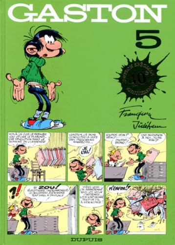 jaquette livre Gaston - Tome 5