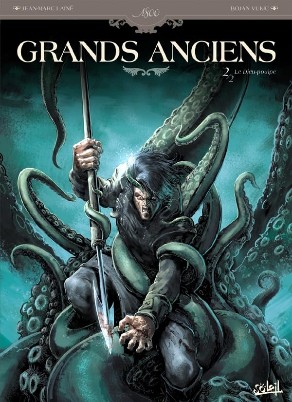 jaquette livre Grands Anciens Tome 2 - Le Dieu-Poulpe