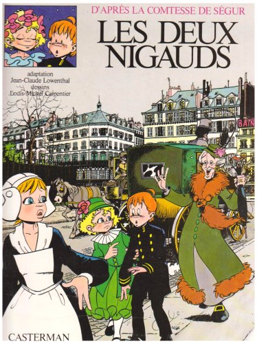 jaquette livre Comtesse De Ségur - Les Deux Nigauds