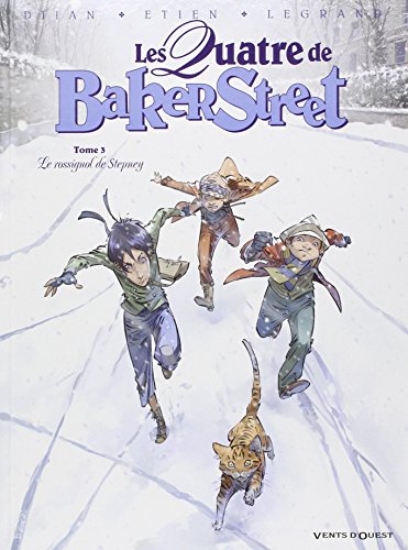 jaquette livre Les Quatre De Baker Street Tome 3 - Le Rossignol De Stepney
