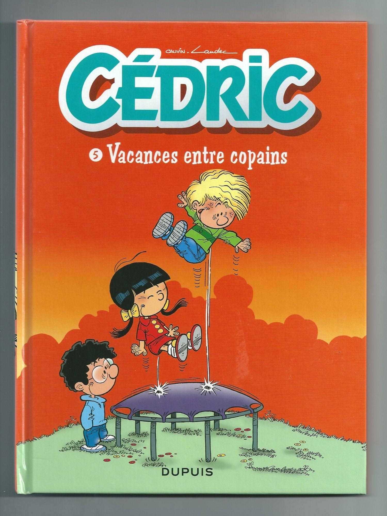jaquette livre Cédric  