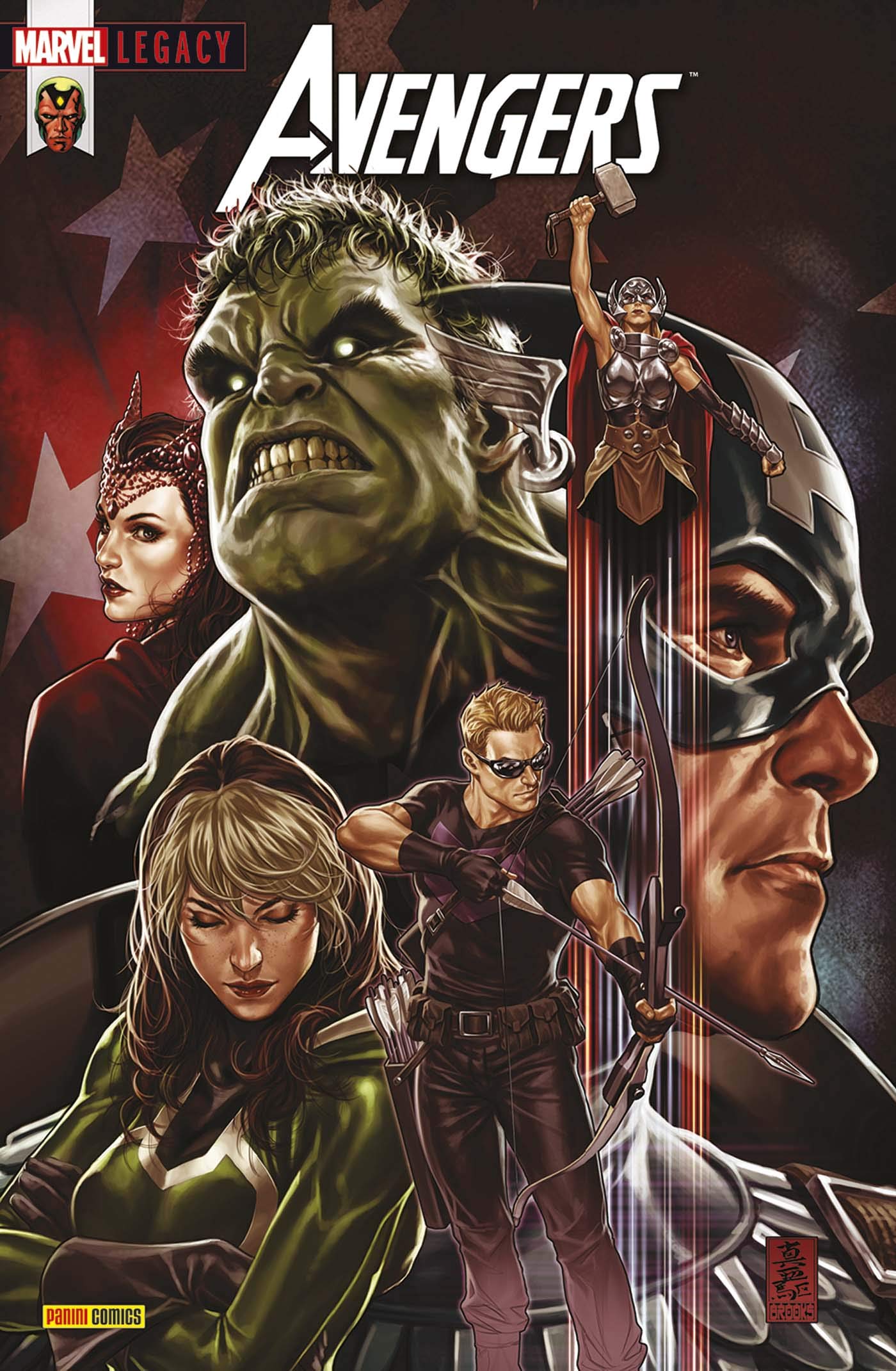 jaquette livre Marvel Legacy - Avengers nº7