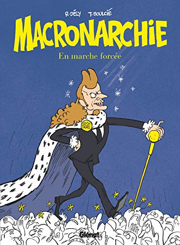 jaquette livre Macronarchie - En Marche Forcée