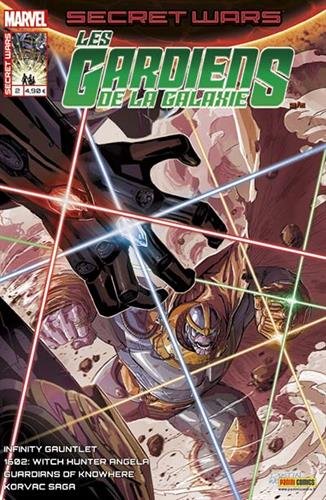 jaquette livre Secret Wars : Les Gardiens De La Galaxie N° 2