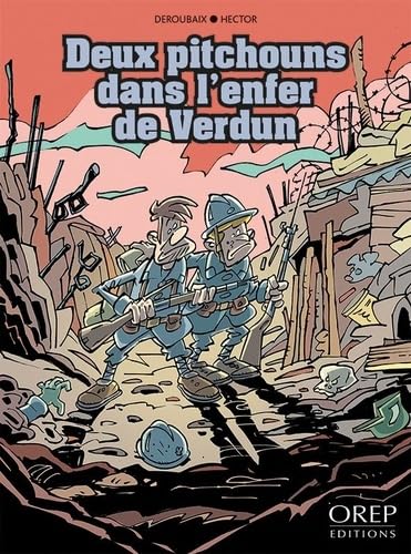 jaquette livre Deux Pitchouns Dans L'enfer De Verdun