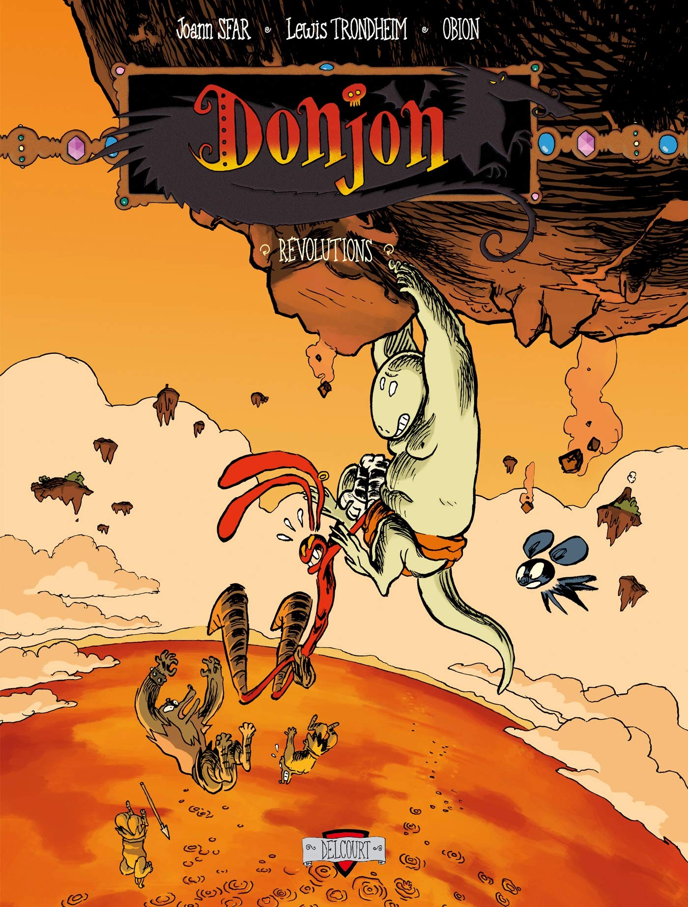 jaquette livre Donjon Crépuscule, Tome 106 : Révolutions