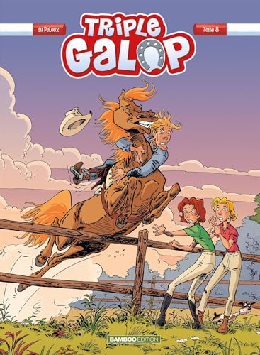 jaquette livre Triple Galop Tome 8