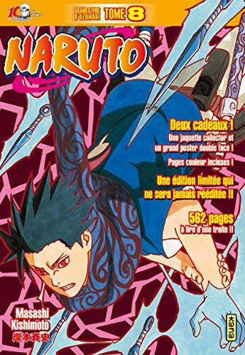 jaquette livre Naruto - Edition Collector - Tome 8