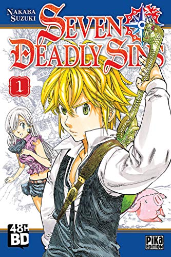 jaquette livre Seven Deadly Sins Tome 1 - 48h Bd 2020