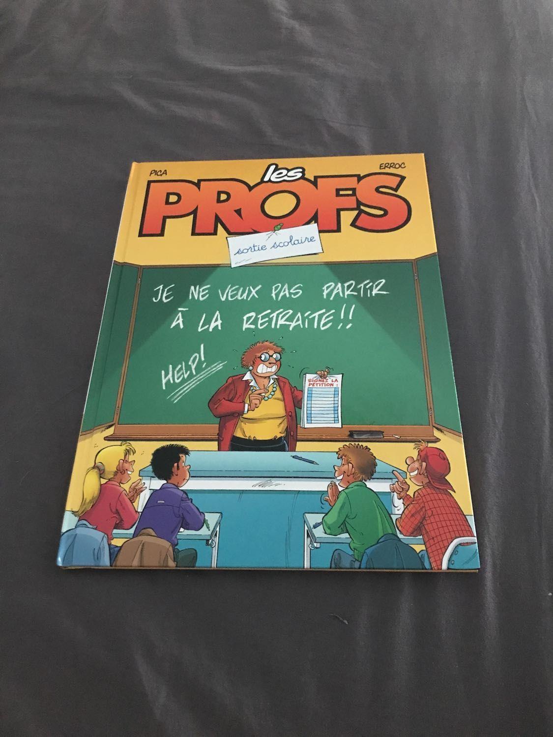 jaquette livre Les profs Sortie scolaire