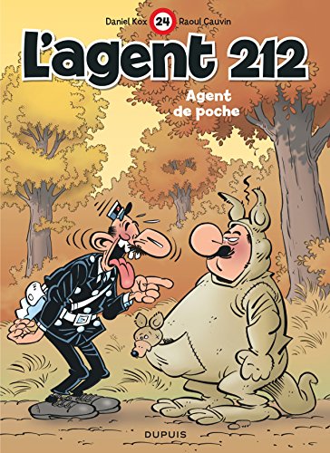 jaquette livre L'agent 212 Tome 24 - Agent De Poche