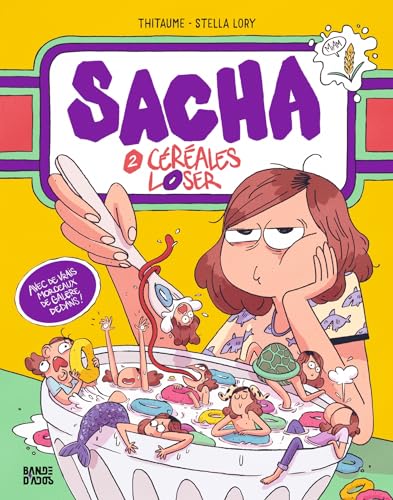 jaquette livre Sacha Tome 2 - Céréales Loser