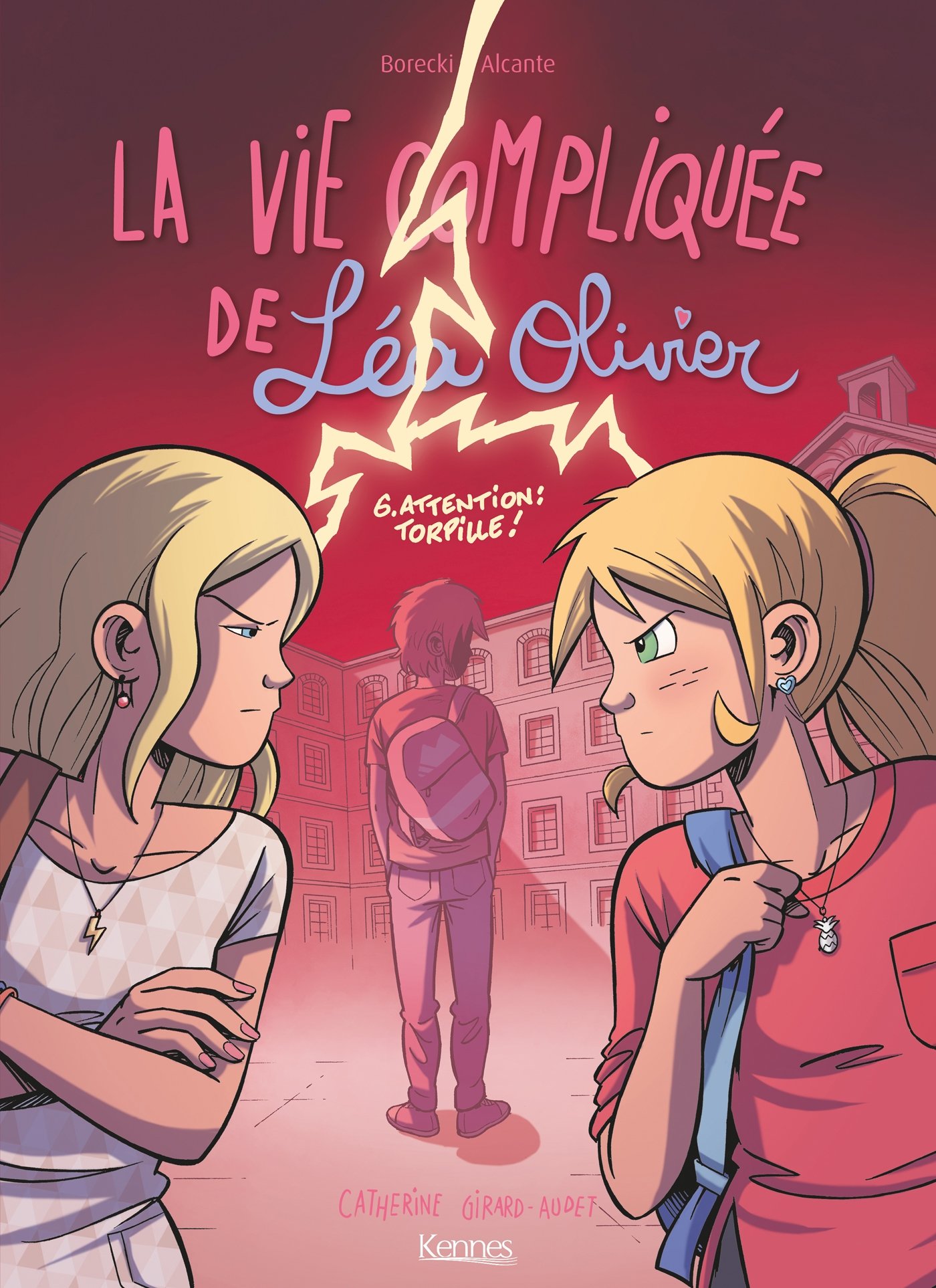 jaquette livre La Vie compliquée de Léa Olivier BD T06: Attention: torpille!