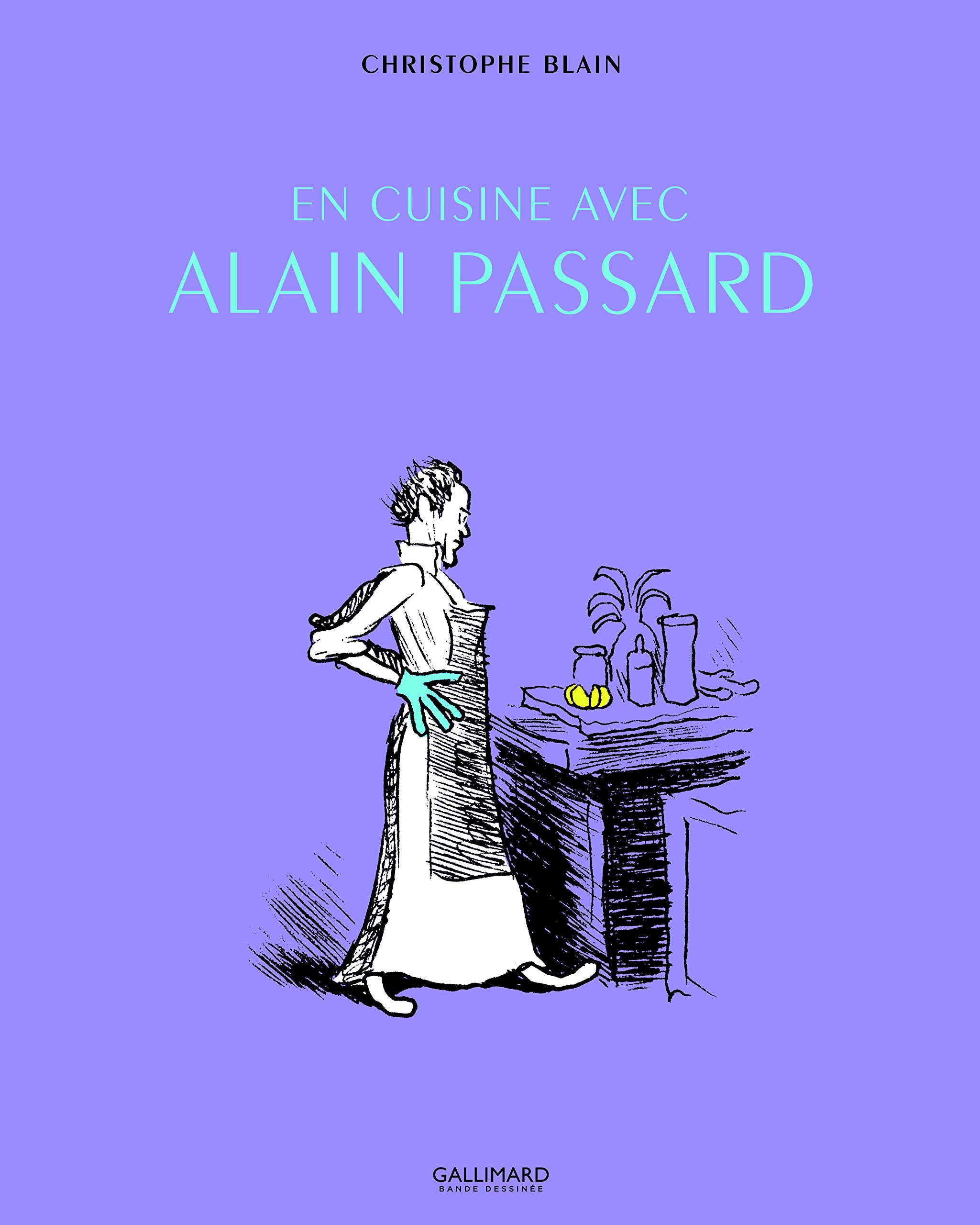 jaquette livre En cuisine avec Alain Passard