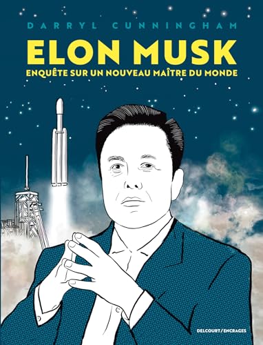 jaquette livre Elon Musk - Enquête Sur Un Nouveau Maître Du Monde