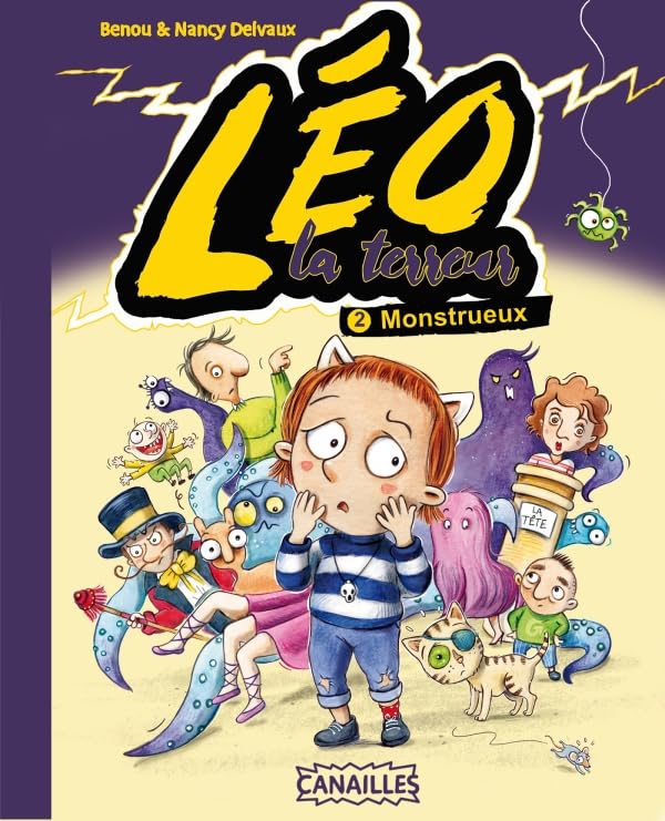 jaquette livre Léo La Terreur 2 - Leo La Terreur - T2