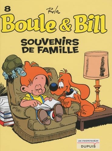 jaquette livre Boule & Bill Tome 8 - Souvenirs De Famille