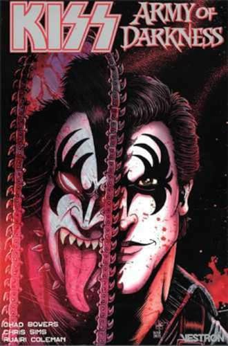 jaquette livre Kiss - Army Of Darkness