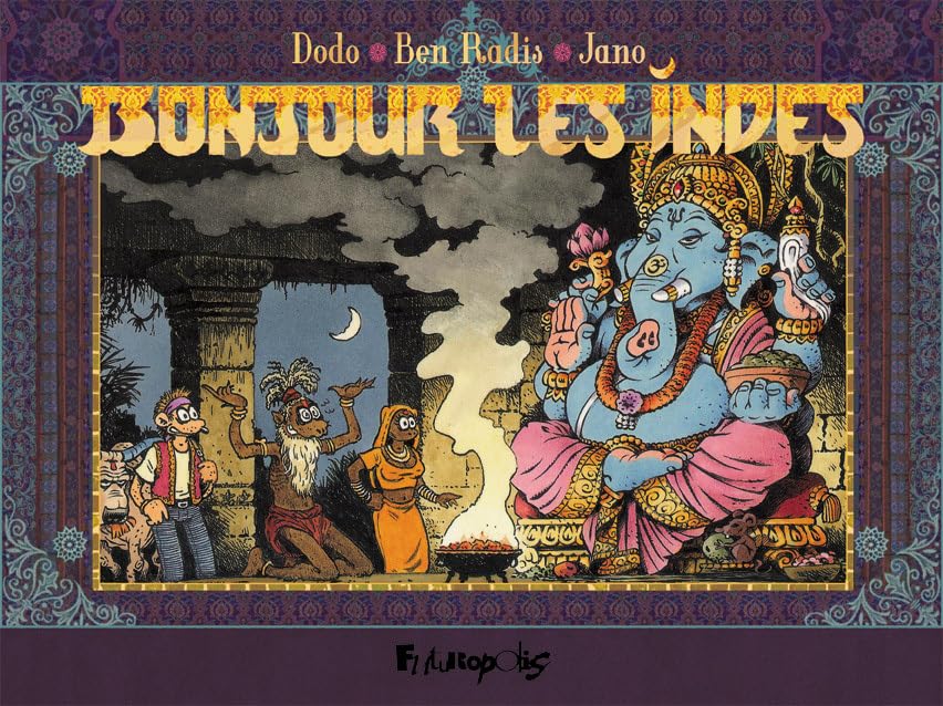 jaquette livre Bonjour les Indes