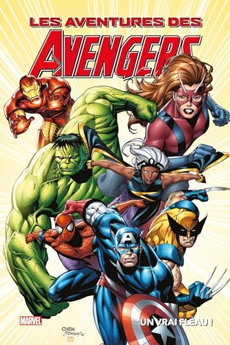 jaquette livre Les Aventures Des Avengers - Un Vrai Fléau !