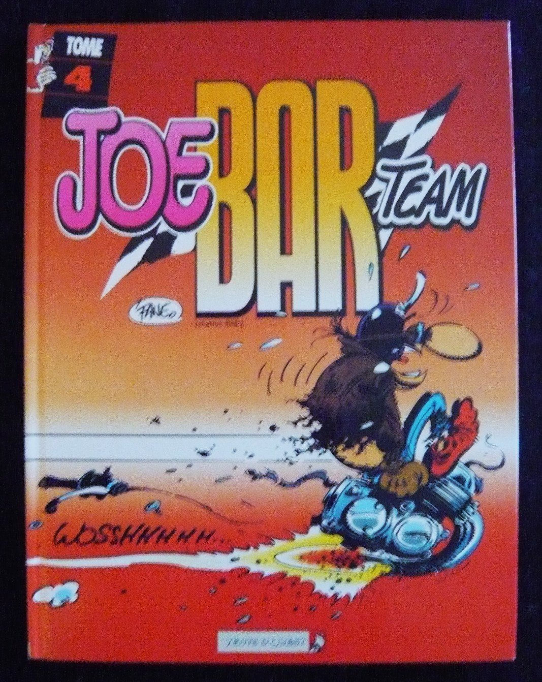jaquette livre Joe Bar Team, tome 4