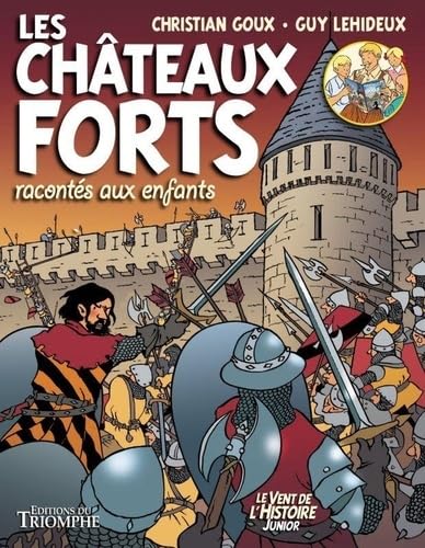 jaquette livre Les Châteaux Forts Racontés Aux Enfants