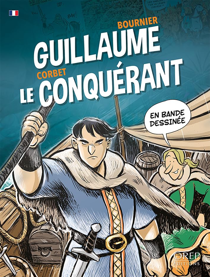 jaquette livre Guillaume Le Conquérant En Bande Dessinée