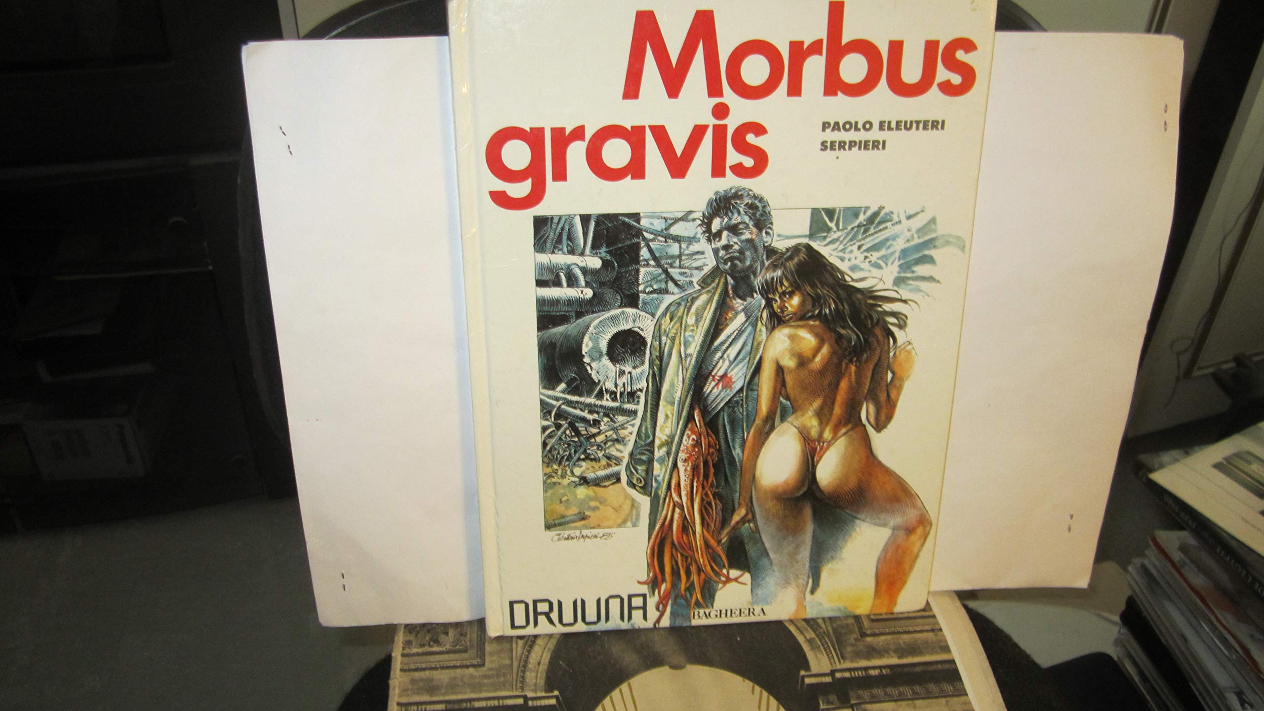 jaquette livre Morbus gravis, Druuna