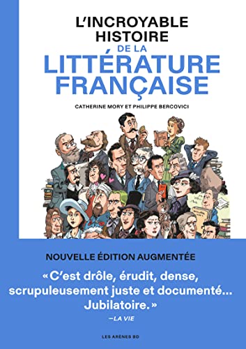 jaquette livre L'incroyable Histoire De La Littérature Française