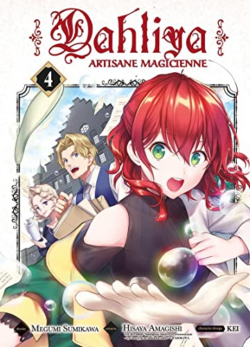 jaquette livre Dahliya - Artisane Magicienne - Tome 4