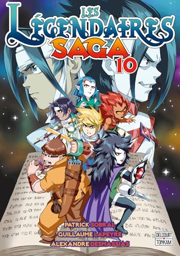jaquette livre Légendaires (les) - Saga - Tome 10