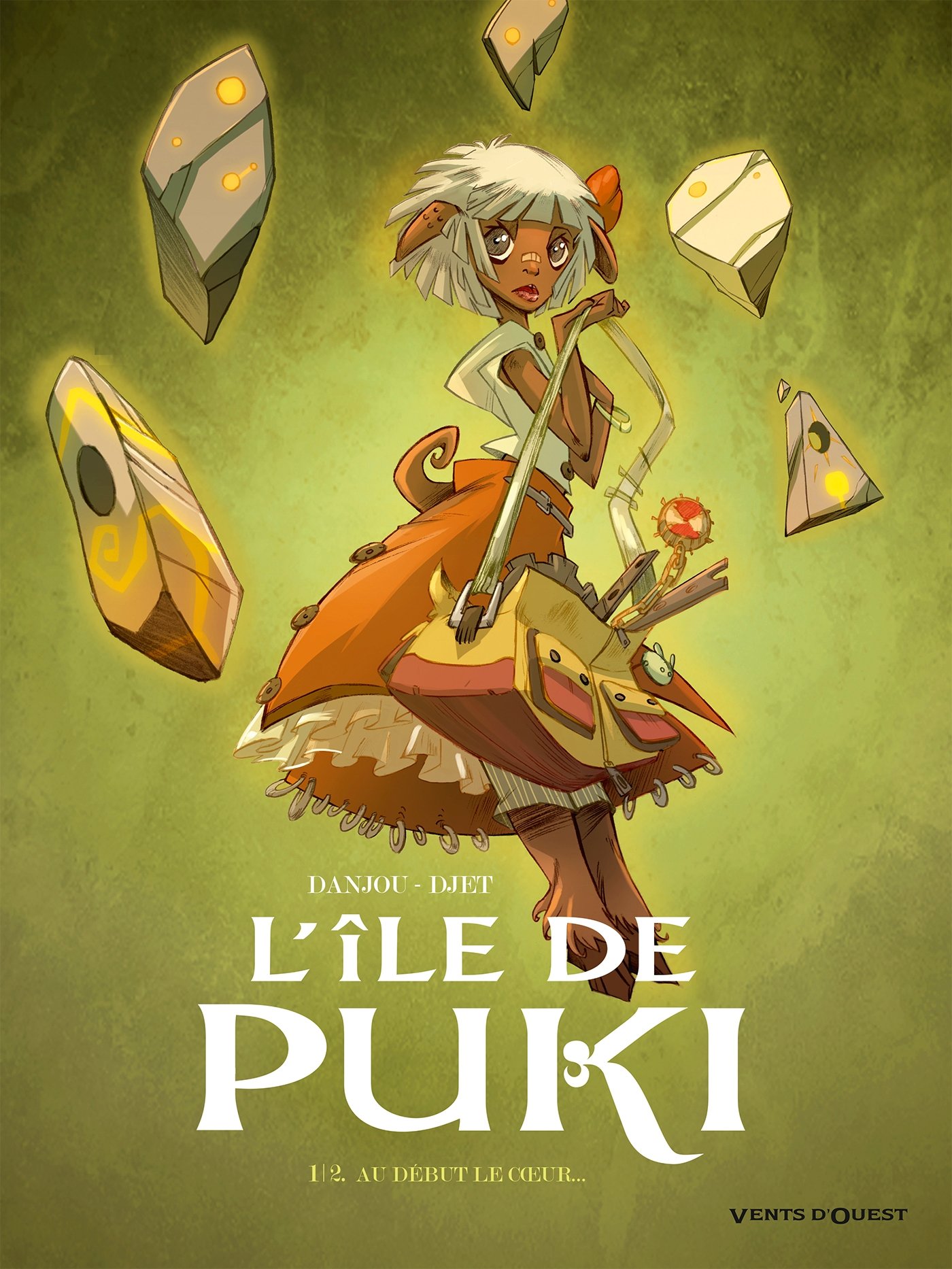 jaquette livre L'Île de Puki - Tome 01: Au début le coeur