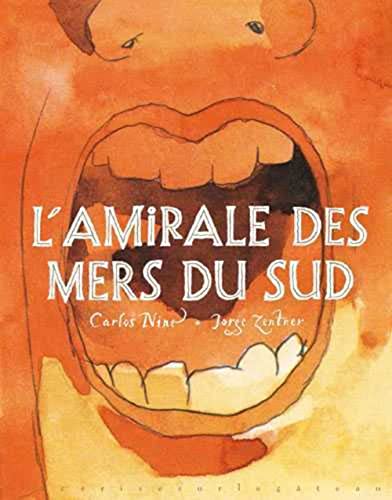 jaquette livre L'amirale Des Mers Du Sud
