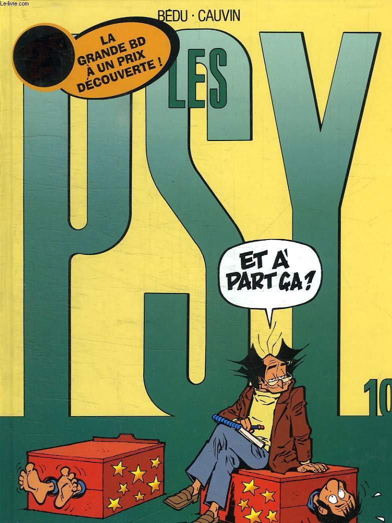jaquette livre Les Psy, tome 10