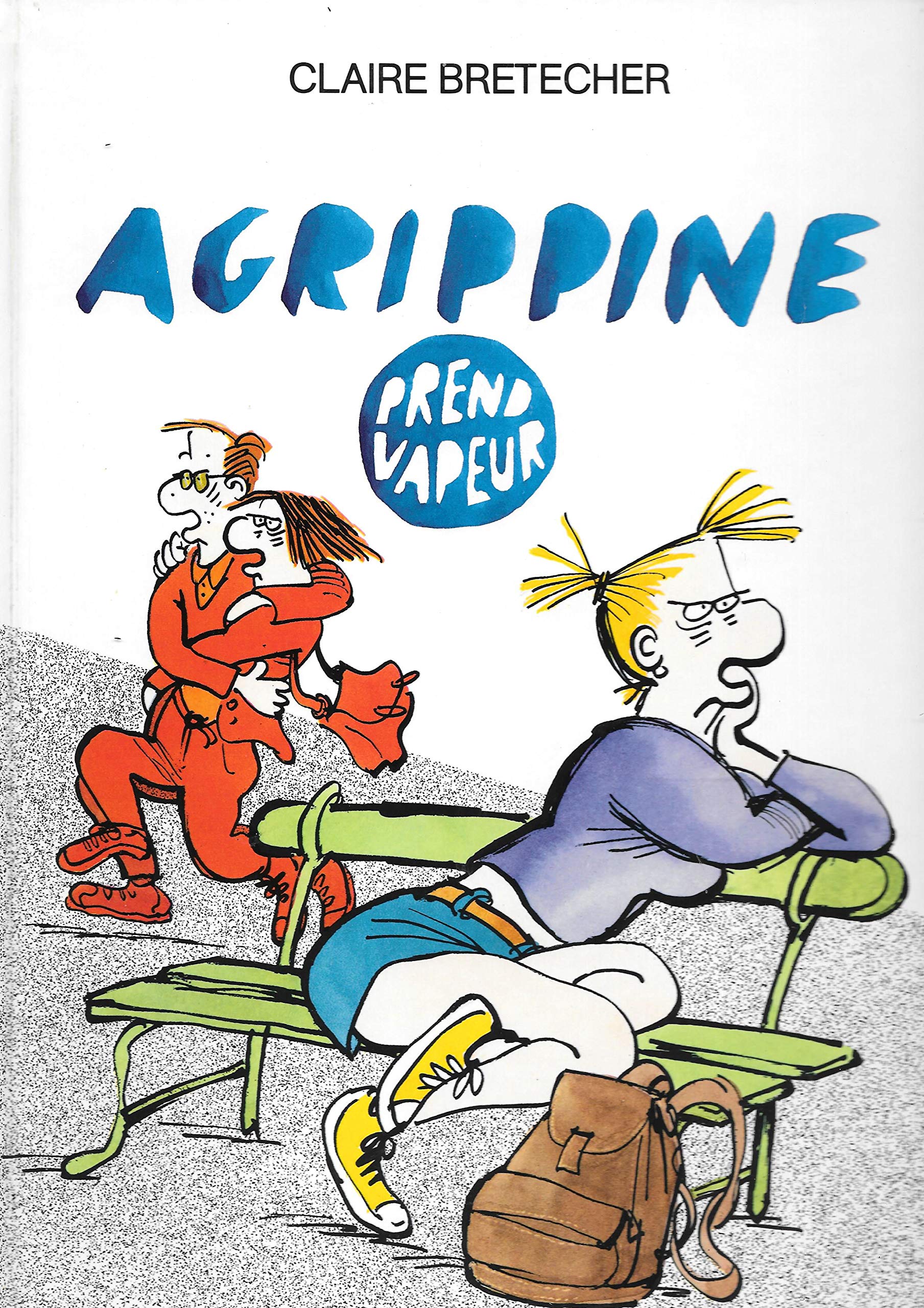 jaquette livre Agrippine, tome 2 : Agrippine prend vapeur