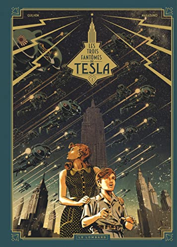 jaquette livre Les Trois Fantômes De Tesla Tome 1 - Le Mystère Chtokavien