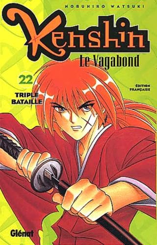 jaquette livre Kenshin - le vagabond - Tome 22 : Triple bataille