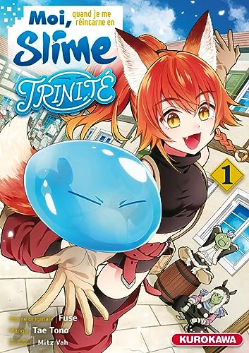 jaquette livre Moi quand je me réincarne en slime - Trinité - Tome 1