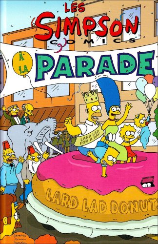 jaquette livre Les Simpson À La Parade