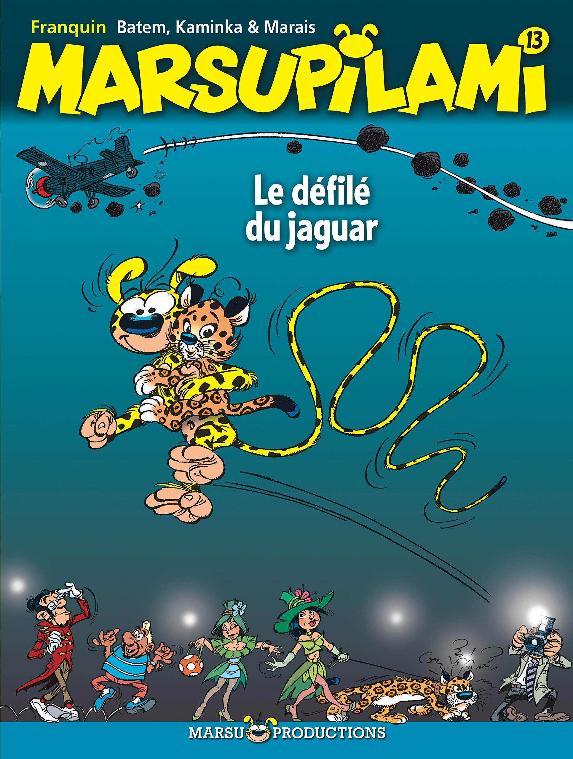 jaquette livre Le Marsupilami, tome 13 : Le Défilé du jaguar