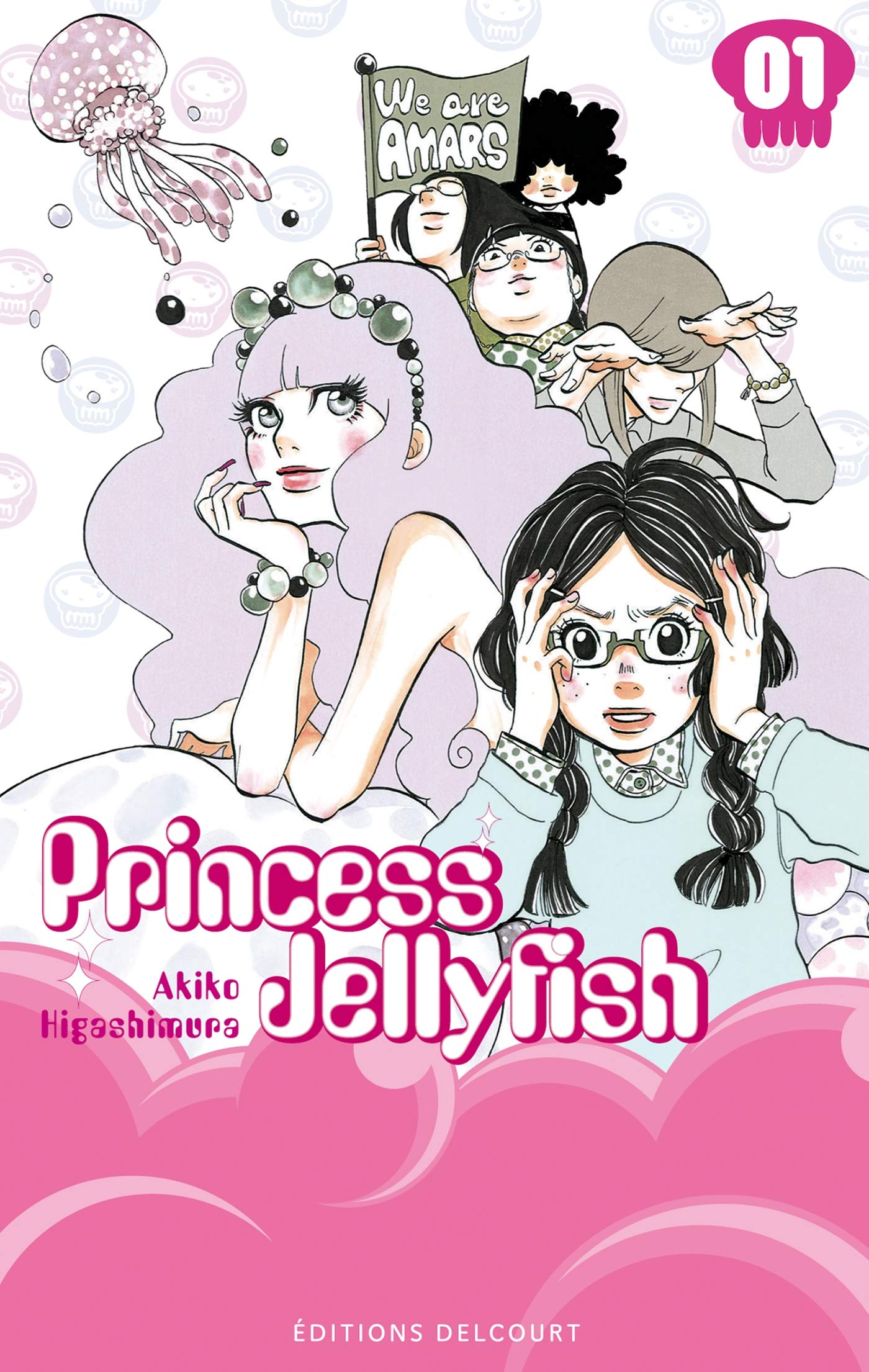 jaquette livre Princess Jellyfish Vol.1