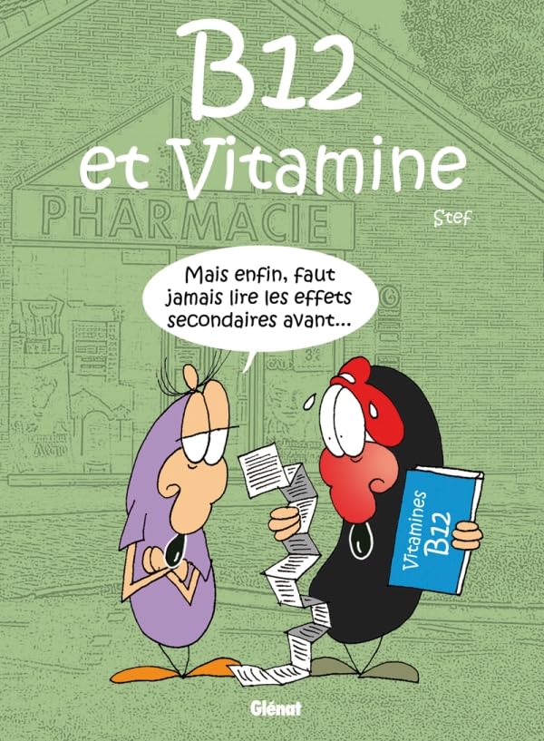 jaquette livre B12 Et Vitamine