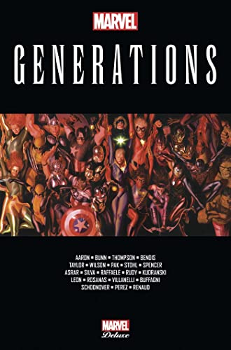 jaquette livre Marvel Générations