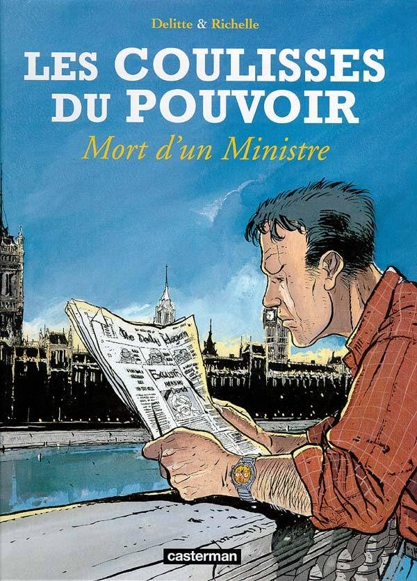 jaquette livre Les Coulisses Du Pouvoir Tome 1 - Mort D'un Ministre