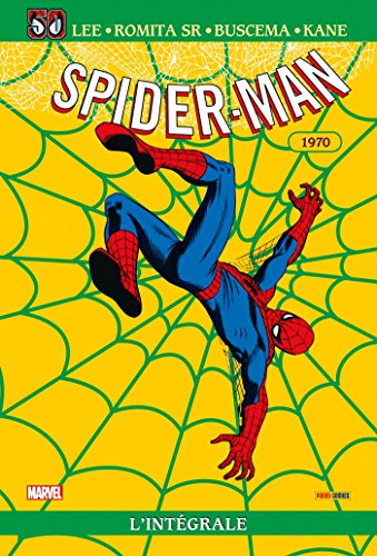 jaquette livre Spider-Man L'intégrale - 1970